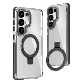 Magnetic Circle Stand with MagSafe Case - BLACK for Galaxy S26 Ultra (Only Ground Shipping)