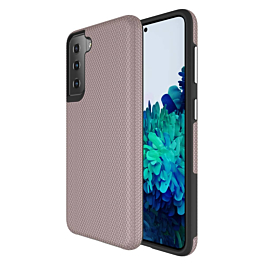 Galaxy S21 Ultra Shock Absorption Protective Dual Layer Case - ROSE GOLD (Only Ground Shipping)