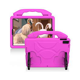 Hand - Held Stand Kids Case - PINK for iPad Mini 1 / 2 / 3 / 4 / 5 (Only Ground Shipping)