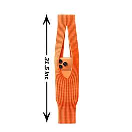 Long Soft Stretch Knit Phone Sleeve - ORANGE (Only Ground Shipping)
