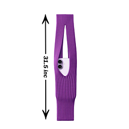 Long Soft Stretch Knit Phone Sleeve - PURPLE (Only Ground Shipping)