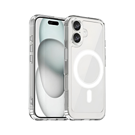 Wireless Charging Clear Case for iPhone 16 (Only Ground Shipping)
