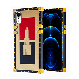 Shiny Lipstick Square Case - Style 2 for iPhone XR (Only Ground Shipping)