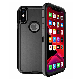 Heavy Duty Case for iPhone XS Max (BLACK) (Only Ground Shipping)