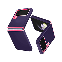 Galaxy Z Flip 4 Heavy Duty Case - PURPLE (Only Ground Shipping)