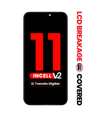 LCD Assembly with Steel Plate for iPhone 11 (Aftermarket Incell / QV7 V2) (IC Transfer Eligible) (Exclusive LCD Breakage Warranty)