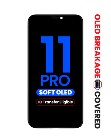 OLED Assembly for iPhone 11 Pro (Aftermarket Soft / QV8) (IC Transfer Eligible) (Exclusive OLED Breakage Warranty)