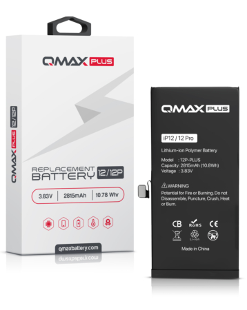 Shop the QMAX Plus Replacement Battery for iPhone 12 and 12 Pro.







