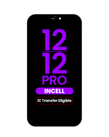 LCD Assembly for iPhone 12 Pro / 12 (Aftermarket Incell / QV7) (IC Transfer Eligible)