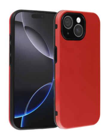 Full Cover New Design Silicone Case - RED for iPhone 13 Plus (Only Ground Shipping)
