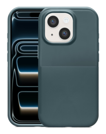 Dotted Texture Magnetic Phone Case (BLUE) for iPhone 13 / 14 (Only Ground Shipping)
