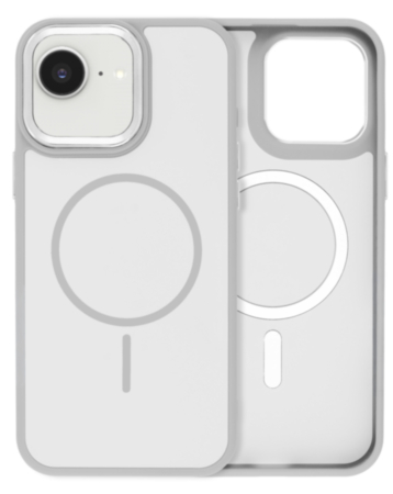 Dual Layer MagSafe Armor Case (GRAY) for iPhone 13 / 14 / 16e / 17e (Only Ground Shipping)