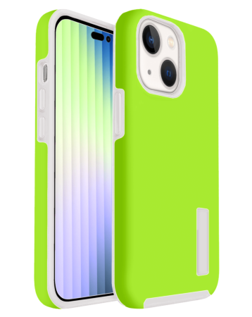 iPhone 14 Plus /15 Plus Dual Layer Protection Case - GREEN (Only Ground Shipping)