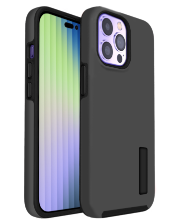 Dual Layer Protection Case - GRAY for iPhone 14 Pro Max (Only Ground Shipping)
