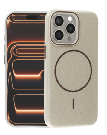 Magnetic Leather Soft Cases (VIVID ROCK) for iPhone 14 Pro Max (Only Ground Shipping)