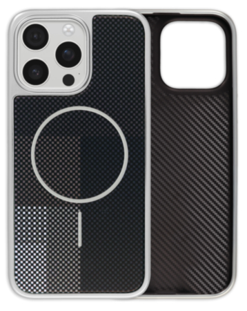 Woven Color Pattern Case (BLACK) for iPhone 14 Pro Max (Only Ground Shipping)
