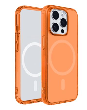 MirrorShield MagSafe Case (ORANGE) for iPhone 14 Pro Max (Only Ground Shipping)