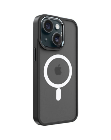 New Magnetic Wireless Charging Case - BLACK for iPhone 15 (Only Ground Shipping)