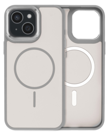 Dual Layer MagSafe Armor Case (GRAY) for iPhone 14 Plus / 15 Plus (Only Ground Shipping)