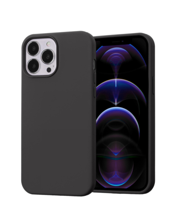 Soft Solid Silicone Case (Full Buttom Cover) - Style 57 for iPhone 15 Pro (Only Ground Shipping)
