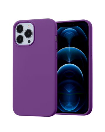 Soft Solid Silicone Case (Full Buttom Cover) - MAROON for iPhone 15 Pro (Only Ground Shipping)