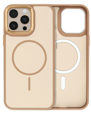 Dual Layer MagSafe Armor Case (BROWN) for iPhone 15 Pro (Only Ground Shipping)