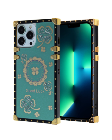 Acrylic Mirror Shiny Scratchproof Luxury Case - BLUE for iPhone 15 Pro (Only Ground Shipping)