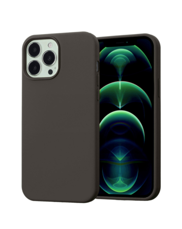 Soft Solid Silicone Case (Full Buttom Cover) - Style 57 for iPhone 15 Pro Max (Only Ground Shipping)