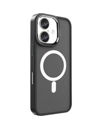 New Magnetic Wireless Charging Case - BLACK for iPhone 16 (Only Ground Shipping)
