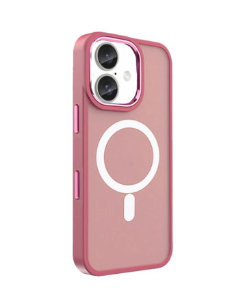 New Magnetic Wireless Charging Case - PINK for iPhone 16 (Only Ground Shipping)