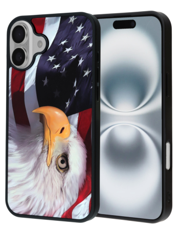 Printing Aluminum Plate Case - EAGLE for iPhone 16 (Only Ground Shipping)