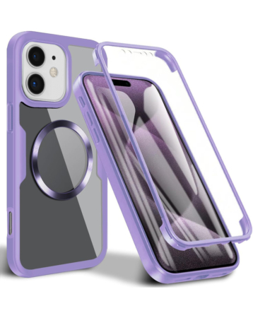 Full Shockproof Silicone Cover - PURPLE for iPhone 16 (Only Ground Shipping)