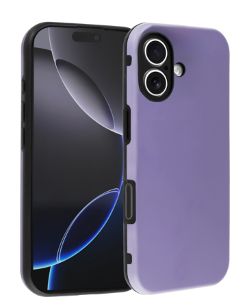 Full Cover New Design Silicone Case - LILAC for iPhone 16 (Only Ground Shipping)