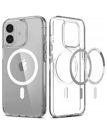 Ultra Hybrid Case with Magsafe - CLEAR for iPhone 16 (Only Ground Shipping)
