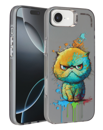 Animal Graffiti Design Wireless Charging Case - Style 8 for iPhone 16e / 17e (Only Ground Shipping)