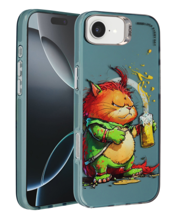 Animal Graffiti Design Wireless Charging Case - Style 10 for iPhone 16e / 17e (Only Ground Shipping)