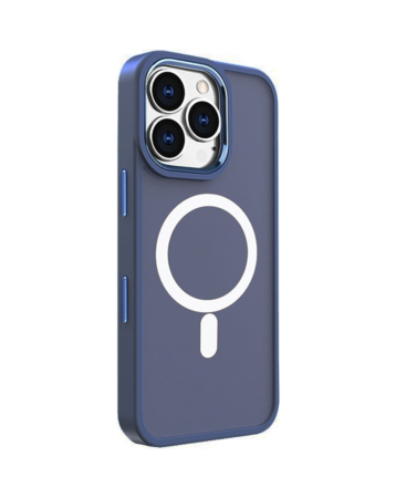 New Magnetic Wireless Charging Case - NAVY BLUE for iPhone 16 Pro (Only Ground Shipping)