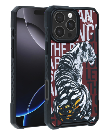 Cyber Magnetic DIY Series Cases - TIGER for iPhone 16 Pro (Only Ground Shipping)