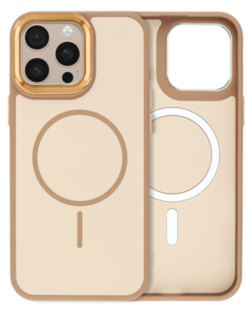 Dual Layer MagSafe Armor Case (BROWN) for iPhone 16 Pro (Only Ground Shipping)