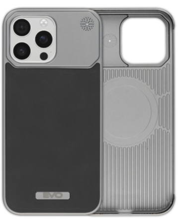 Metallic Leather Case (BLACK) for iPhone 16 Pro Max (Only Ground Shipping)
