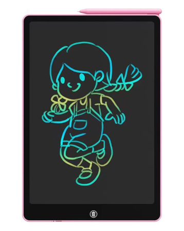 16" Kids Writing Doodle Pad - PINK (Only Ground Shipping)