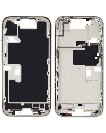 Middle Frame with Small Parts for iPhone 16 Pro (NATURAL TITANIUM) (US Version)