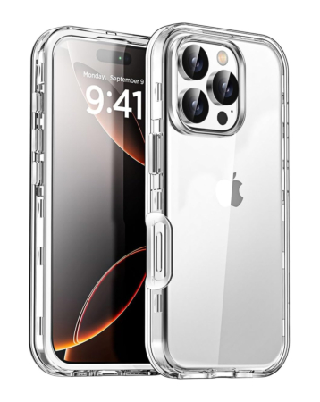 Ultra Glossy Protector Case - ALL CLEAR for iPhone 16 Pro Max (Only Ground Shipping)