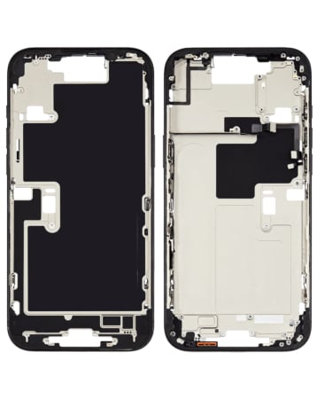 Middle Frame with Small Parts for iPhone 16 Pro Max (BLACK TITANIUM) (US Version)