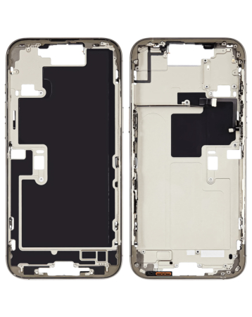 Middle Frame with Small Parts for iPhone 16 Pro Max (NATURAL TITANIUM) (US Version)