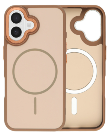 Dual Layer MagSafe Armor Case (BROWN) for iPhone 17 (Only Ground Shipping)