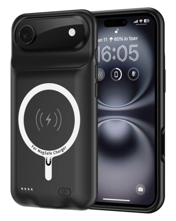 Slim Charging Case with Msafe Charging (7000 mAh) for iPhone Air (Only Ground Shipping)
