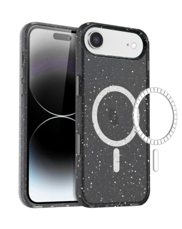 Splash - Ink Design Wireless Charging Case - BLACK for iPhone Air (Only Ground Shipping)