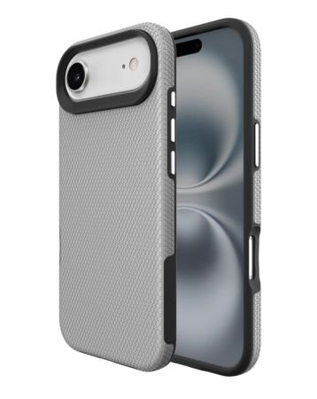 Shock Absorption Protective Dual Layer Case  - SILVER for iPhone Air (Only Ground Shipping)