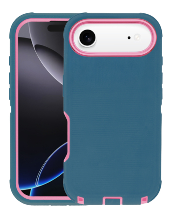 Heavy Duty Case - TEAL & PINK for iPhone Air (Only Ground Shipping)
